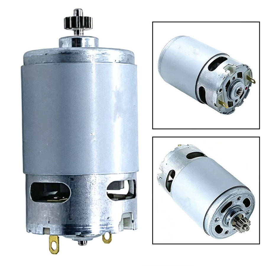 Makita Ersatzteil Motor 14,4 V mit 14 Zähnen in Silber für DF347DWE DDF343 DF347D BDF34 Bohrwerkzeug-Zubehör 629819-4 629818-6 - Bild 2