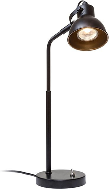 Rendl Tischleuchte Rosita Schwarz Retro Design mit GU10 Fassung und 9 W - Bild 1