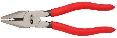 KS Tools Kombizange aus Stahl in Rot, Länge: 180 mm - Bild 1