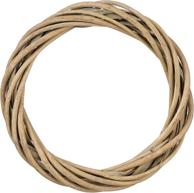 Mica Decorations Weidenkranz in Hellbraun, Durchmesser: 20 cm, Tiefe: 4 cm - Bild 1