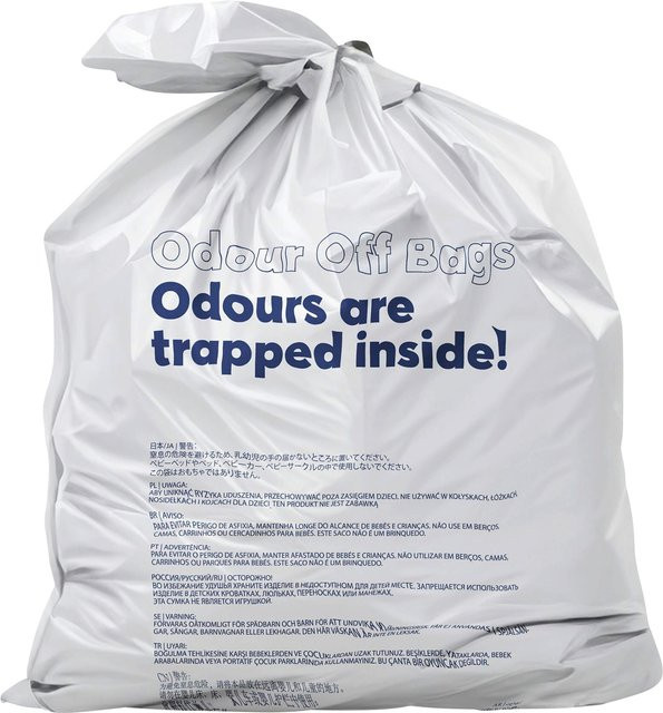 Chicco Müllbeutel für Teleskop-Windeleimer Odour Off, transparent - Bild 1
