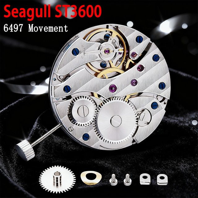 Seagull Uhrwerk, mechanisch, Edelstahl, Silber, Herren - Bild 1