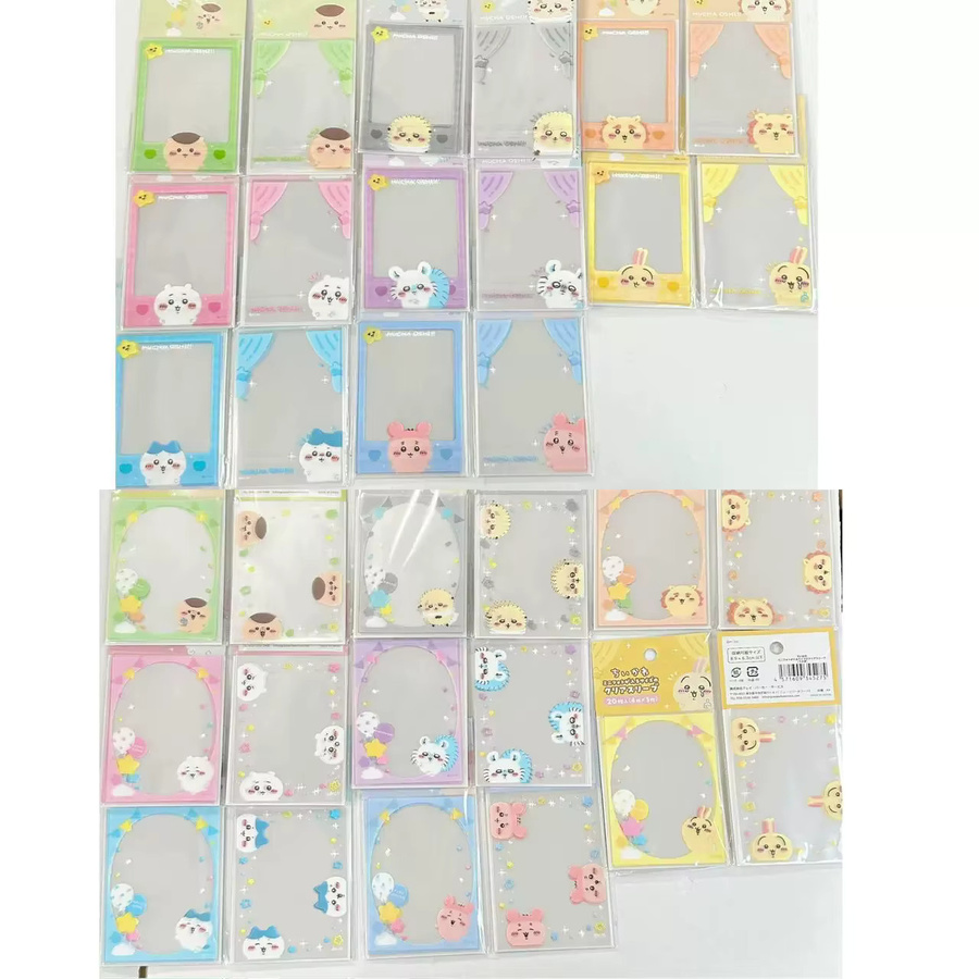 JIYI Hachiware Usagi Momonga Kleine Kartenhüllen, Transparente Schutzhüllen, Zubehör - Bild 2