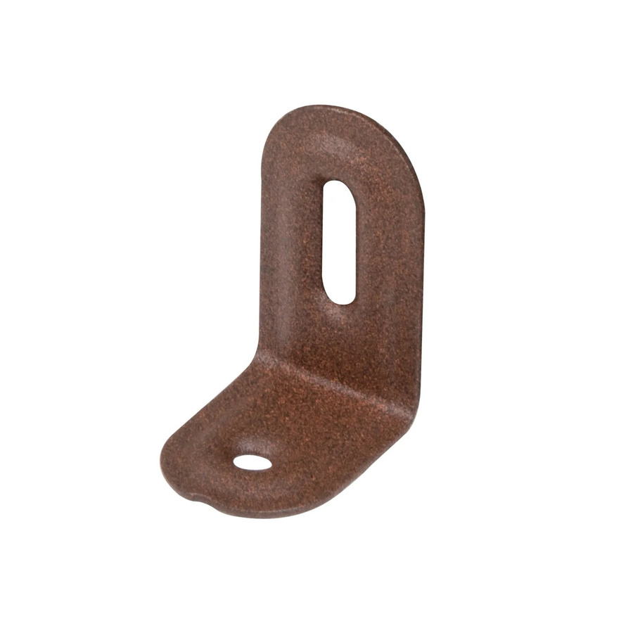 GAH Alberts Duravis Verstellwinkel aus Stahl, Rostbraun, B/H/T: 28 x 40 x 22 mm - Bild 2