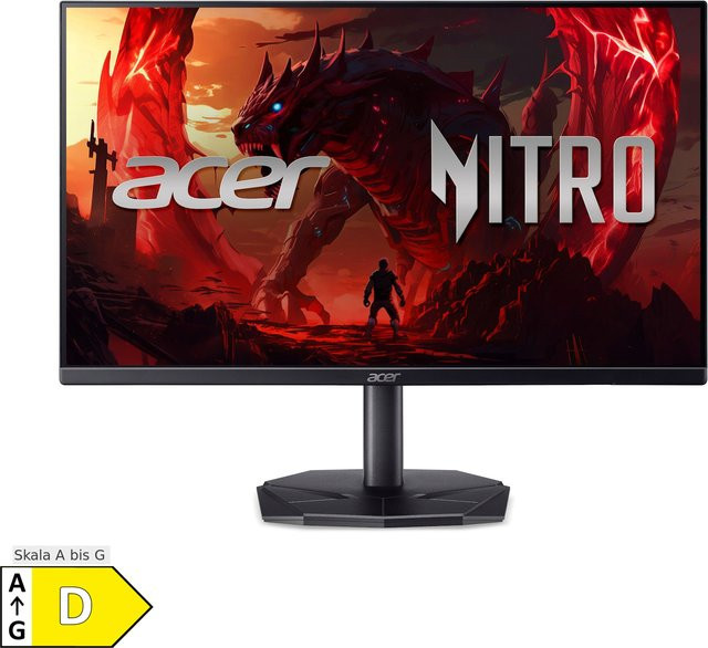 Acer Nitro KG240YP0bi Gaming Monitor, 23,8 Zoll, Full HD, VA-Panel, 144 Hz, 1 ms, Schwarz - Bild 1