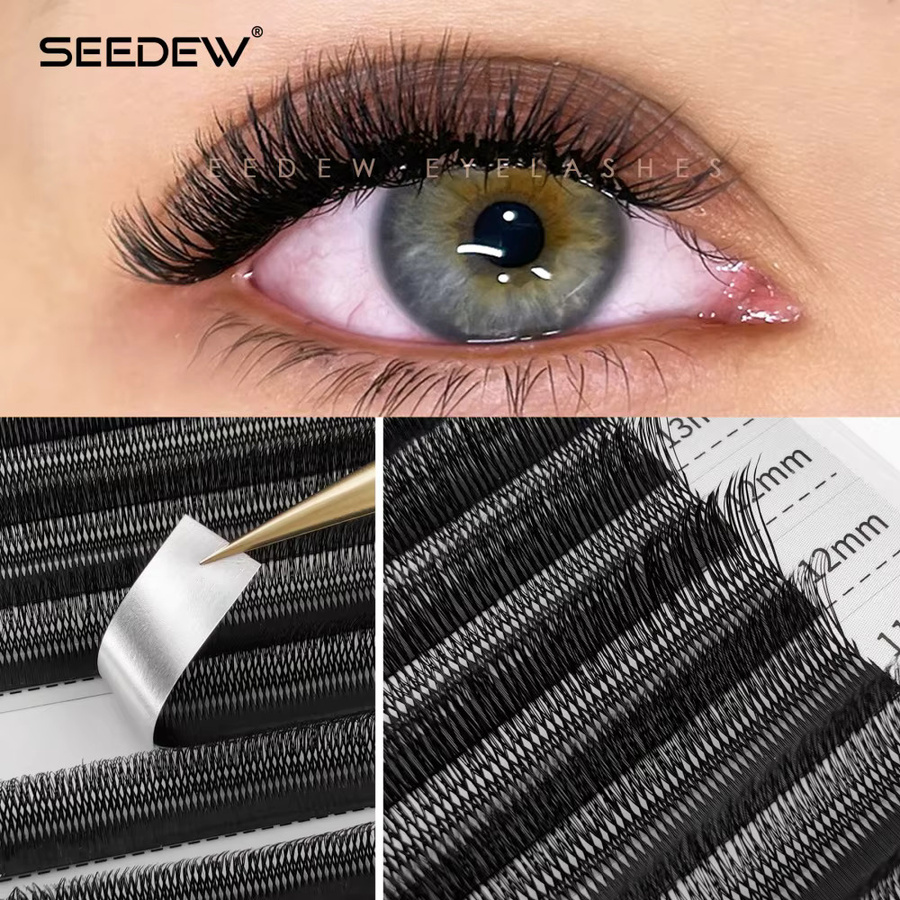 SEEDEW Künstliche Wimpern, Wimpernbüschel - Bild 1