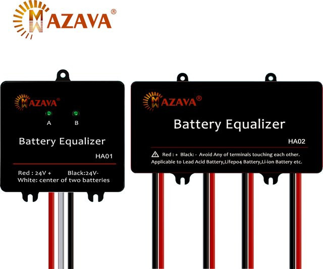 Mazava HA02 Batterie-Equalizer Aktiver Batterielader-Regler für Blei-Säure-Batterien 2S 4S 24V 36V 48V in Schwarz - Bild 1