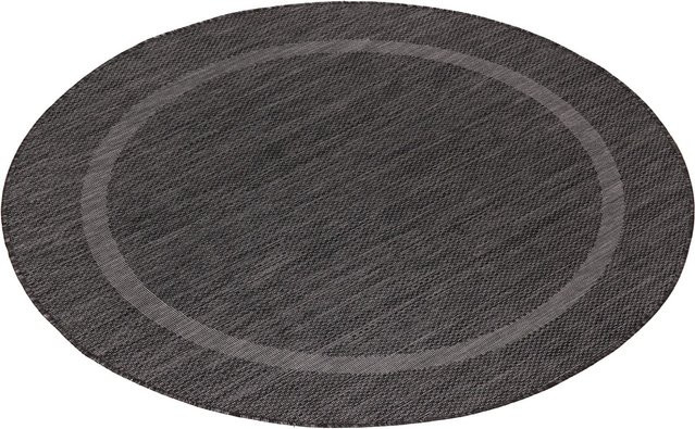 Ayyildiz In- & Outdoor-Teppich Relax 4311 Schwarz B/B: 160 x 160 cm - Bild 1