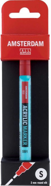 AMSTERDAM Acrylic Marker Himmelblau Hell mit 1-2mm Spitze - Bild 1