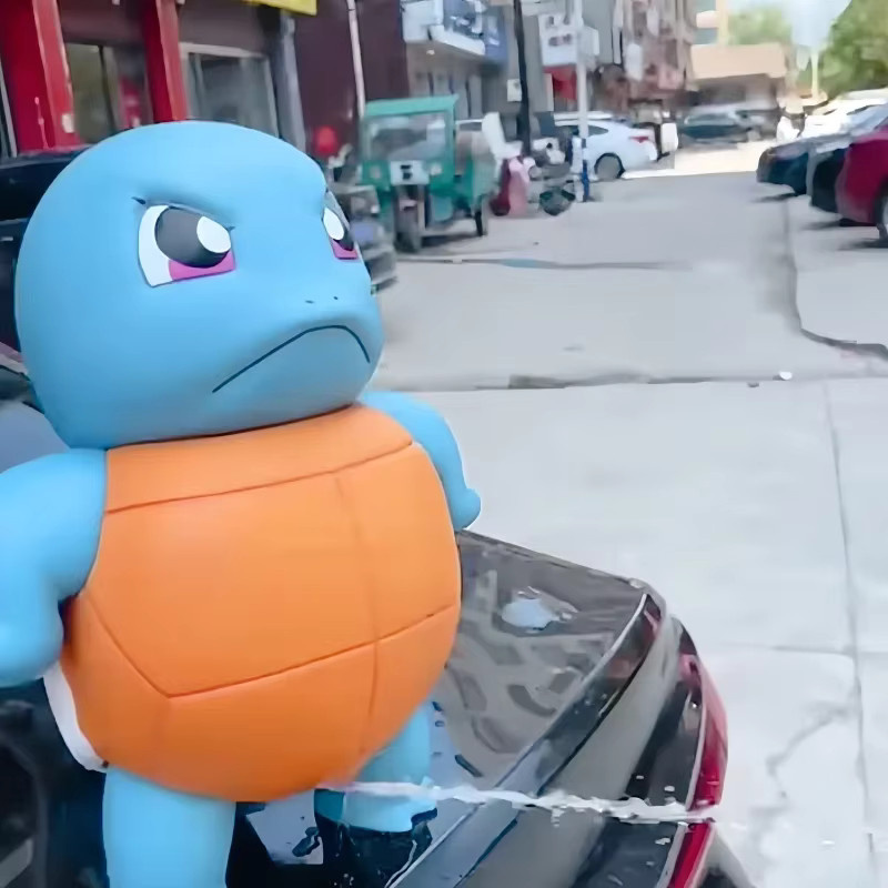 Bandai Pokémon Squirtle Modell Spielzeug, sprüht Wasser - Bild 3