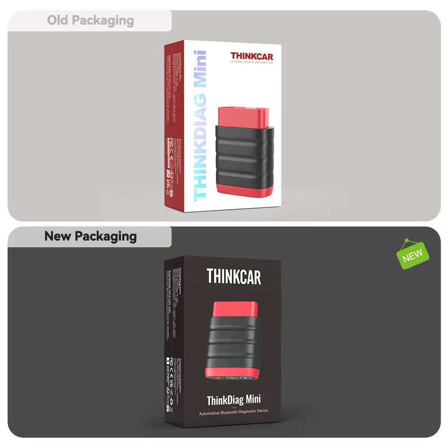 THINKCAR THINKDIAG MINI OBD2-Scanner Diagnosetool OE Komplettsystem Autoscanner für iOS und Android mit Fehlercodeleser - Bild 2
