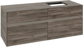 V&B Waschtischunterschrank Collaro mit LED 10W, B/H/T: 140 x 54,8 x 50 cm - Bild 1