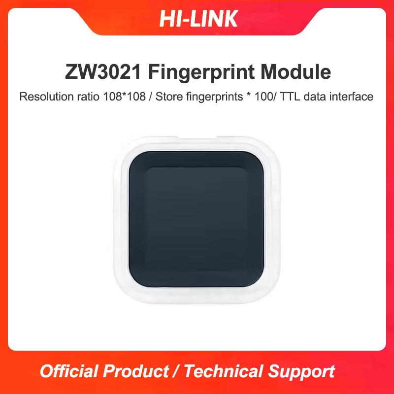 Hi-Link HLK-ZW3021 Kapazitives Fingerabdruck-Identifikationsmodul mit Touchscreen-Sensor - Bild 2