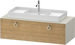 Duravit Waschtischunterschrank White Tulip in Weiß, Breite: 130 cm, Tiefe: 55 cm, Höhe: 40,8 cm - Bild 1