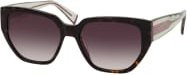 HUMPHREY´S Sonnenbrille Cat Eye, Vollrand, Kunststoff, Damen, brown black - Bild 1