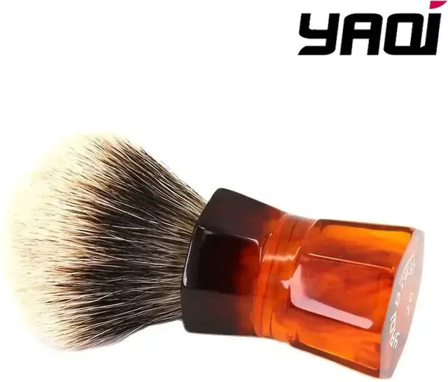 Yaqi Moka Express Nassrasierpinsel, Dachs-Haar, 26 mm, Herren - Bild 1