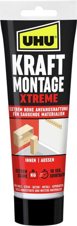 UHU Kraft Montage Xtreme Tube Beige 175 g