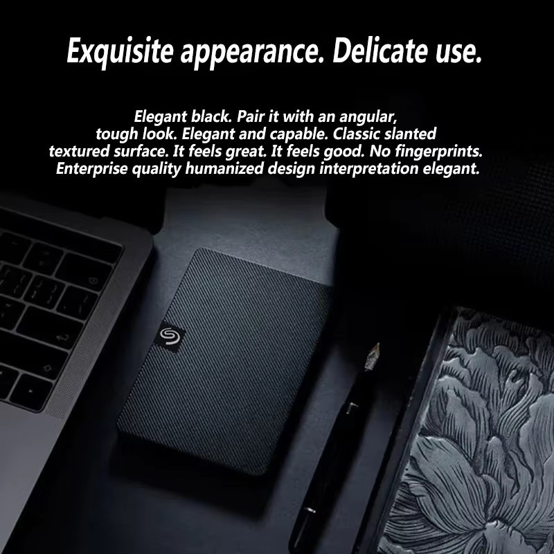 Seagate Externe SSD Tragbare Festplatte USB 3.0 Schwarz - Bild 4