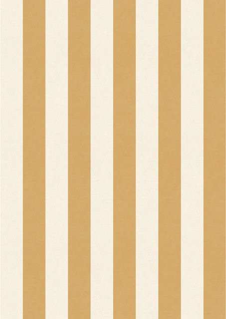 Schöner Wohnen Digitaltapete XXL Streifen modern in Beige-Gelb-Weiß, Breite: 300 cm, Höhe: 212 cm - Bild 1