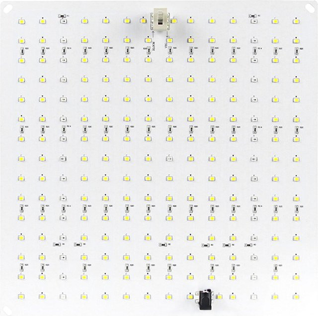TOMTOP JMS LED Pflanzenwachstumslicht Quantum Board mit 234 LED-Beads, dimmbar, Vollspektrum-Pflanzenlicht in Weiß - Bild 1