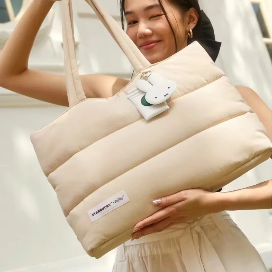 Miffy Miffy Rabbit Joint-Einkaufstasche, Akademie-Stil, Schulterhandtasche - Bild 1