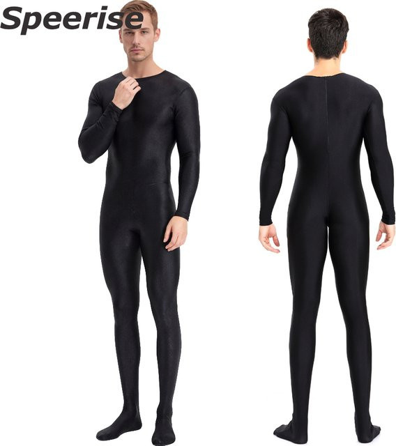 Speerise Zentai Anzug, Einteiler, Schwarz, Männer - Bild 1