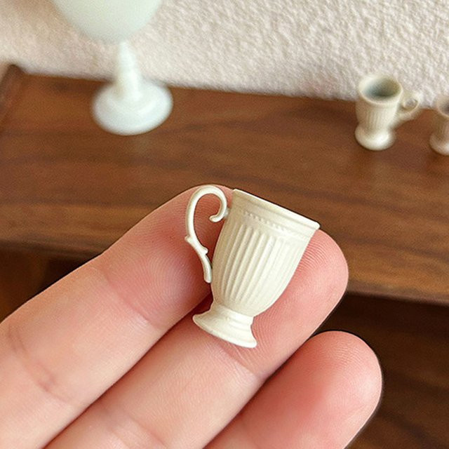 Französische Retro Mini Simulation Szene Dekor Kaffeetasse mit Griff, Zubehör - Bild 1