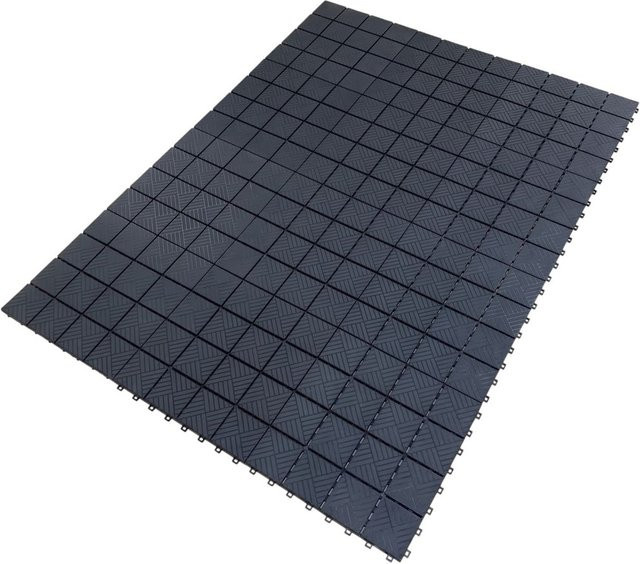 14er-Set Universal-Bodenplatten aus Kunststoff, B/B/H: 40 x 40 x 2 cm - Bild 1