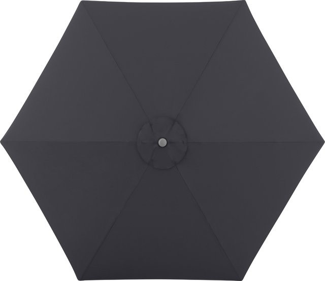 Doppler Sonnenschirm ACT Push Up in Anthrazit mit Aluminiumgestell, Durchmesser: 310 cm - Bild 1