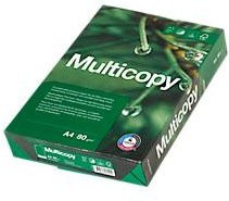Multicopy Kopierpapier DIN A4, 80 g/m², hochweiß, 500 Blatt - Bild 1