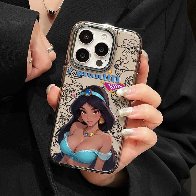 Aladdin Jasmine Princess Handyhülle für Google Pixel 10 9 8 Pro XL transparente weiche TPU Silikon Schutzhülle - Bild 1