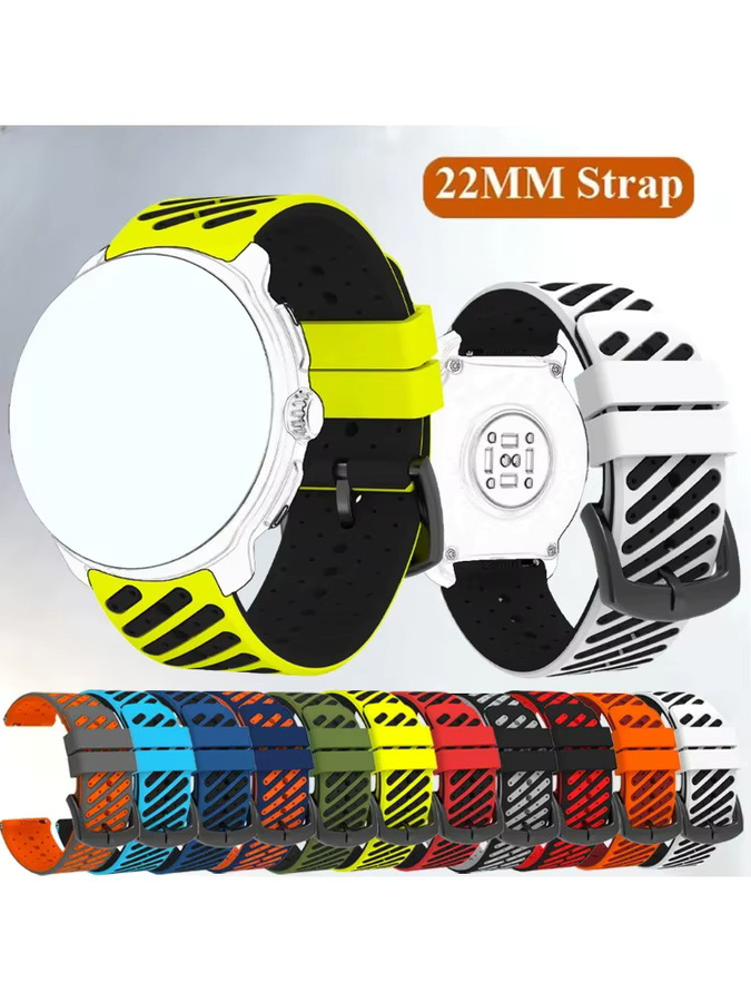 QCTOG Uhrenarmband Silikon, 22 mm, Unisex - Bild 6