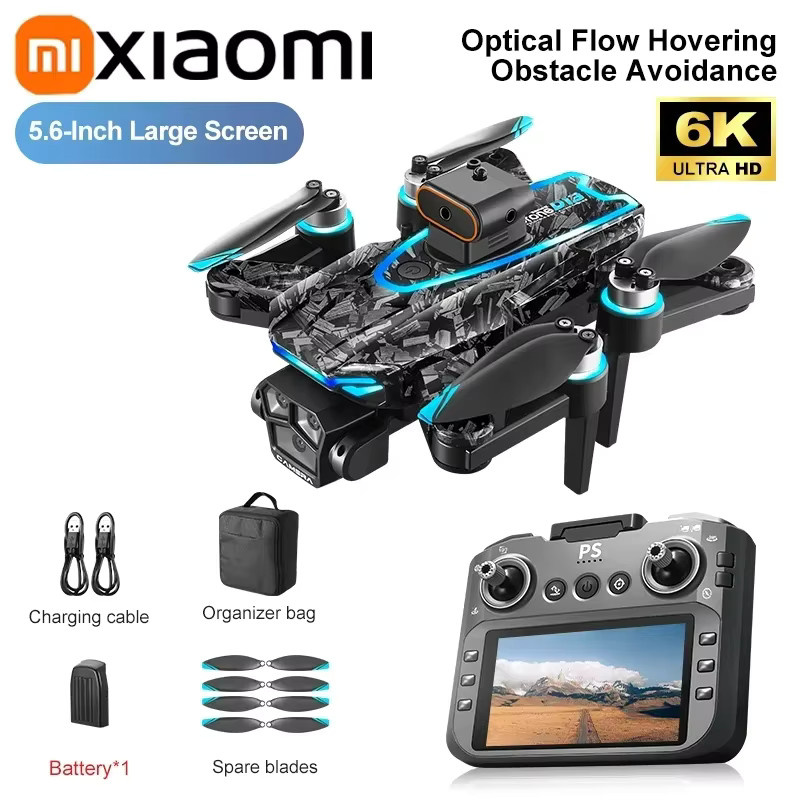 Xiaomi D13 GPS-Drohne in Schwarz mit 8K-Kamera, HD-Video, optischem Fluss und intelligenter Hindernisvermeidung, faltbarer Quadrocopter mit bürstenlosem Motor - Bild 7