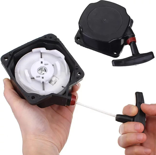 FNICEL Universal Reversierstarter Schwarz für Rasenmäher, Freischneider und Strimmer - Bild 1