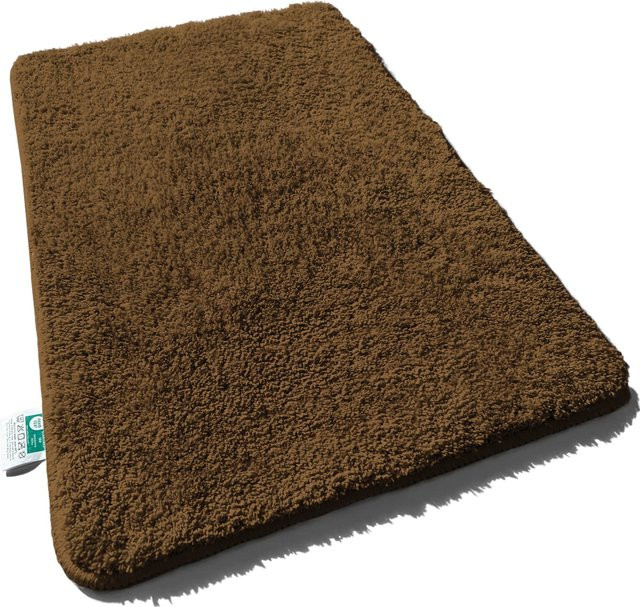 Casa Pura Badematte aus Mikrofaser in Earth Brown, rechteckig und minimalistisch - Bild 1