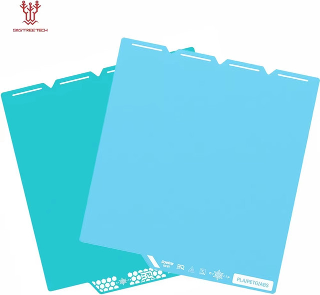 BIGTREETECH CryoGrip Pro Cool Plate Frostbite/Glacier Sheet aus Federstahl für Snapmaker U1 und Elegoo Centauri Carbon - Bild 1