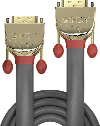 Lindy DVI-D Anschlusskabel 24+1pol. Stecker Grau 20,00 m - Bild 1