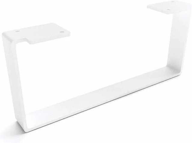 HEVVA Möbelbein LUXEMBURG in Weiß, Höhe: 15 cm, Tiefe: 35 cm - Bild 1