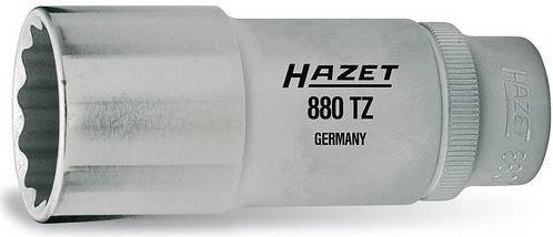 Hazet Doppel-6-Kant-Steckschlüssel-Einsatz 880TZ-19 mit 19 mm Sechskant und 10 mm Vierkant 3/8 Zoll in Silber - Bild 1