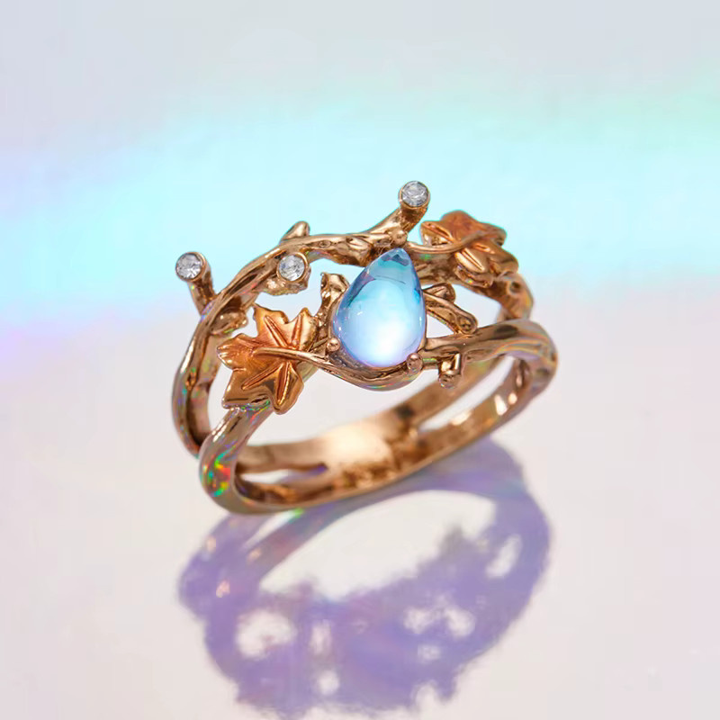 ZHIXUN Ring Maple Leaf, Damen - Bild 2