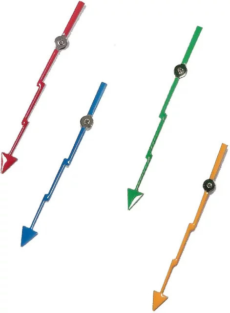 FancyWrist Uhrenzeiger, NH35, blau rot gelb grün, Unisex - Bild 1