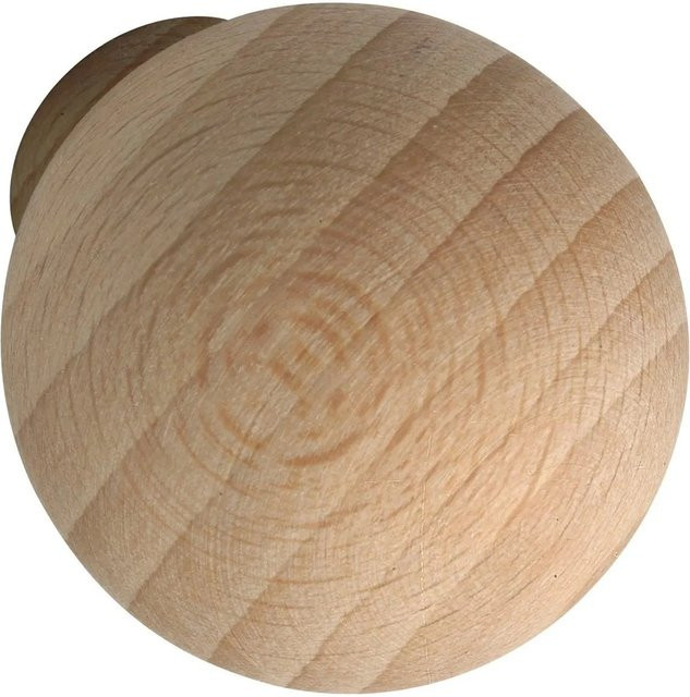 Alles im Griff Möbelknopf Olwen aus Buche Roh Durchmesser: 3,0 cm, Tiefe: 3,4 cm - Bild 1