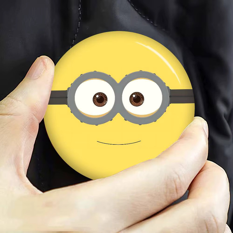 Potdemiel Brosche, Minion Anime Button Pin, Handgefertigt - Bild 4