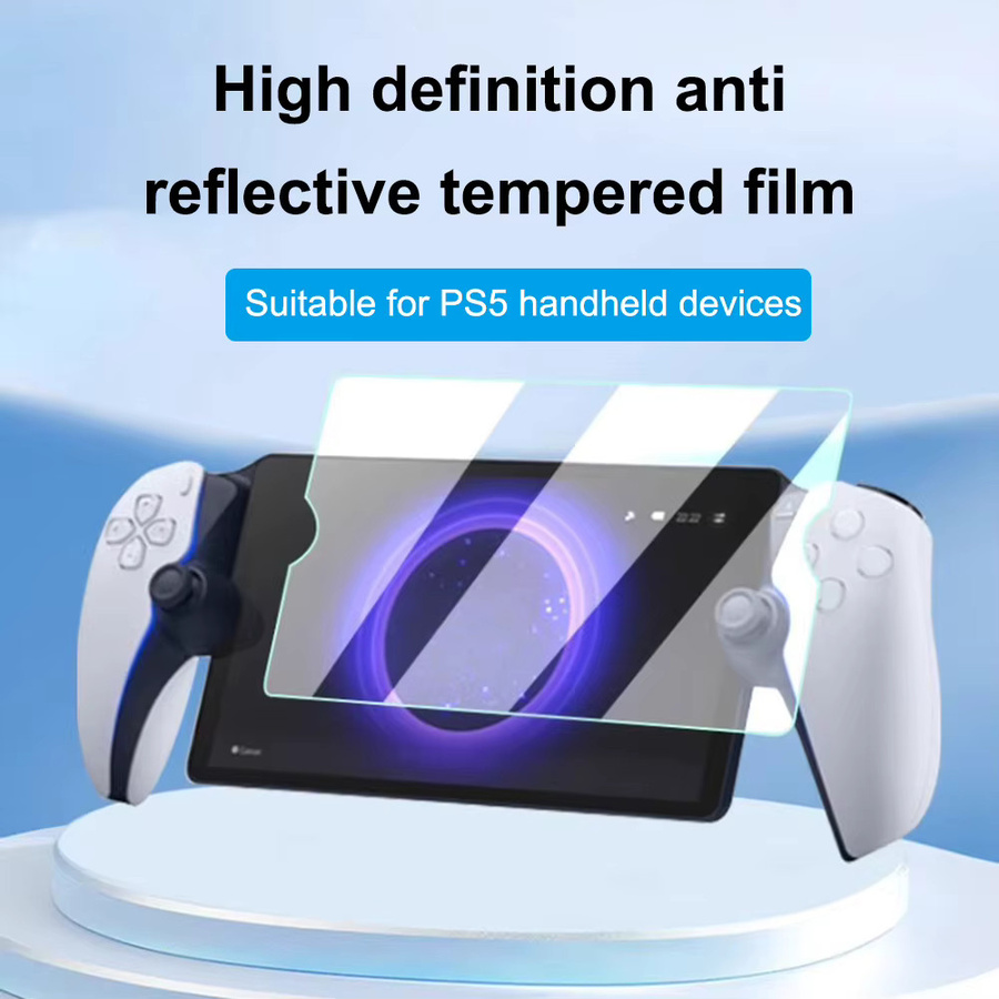 Shunmaii Anti-Kratz Displayschutzfolie aus Premium-Hartglas für die PS5-Portalkonsole und PS-Portal-Remote-Player, transparent - Bild 3
