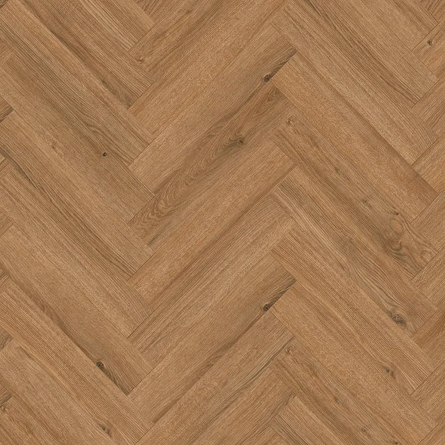 Classen Ville Laminat Monegrillo Oak in Holzoptik Braun 8 mm Fischgrätmuster - Bild 1