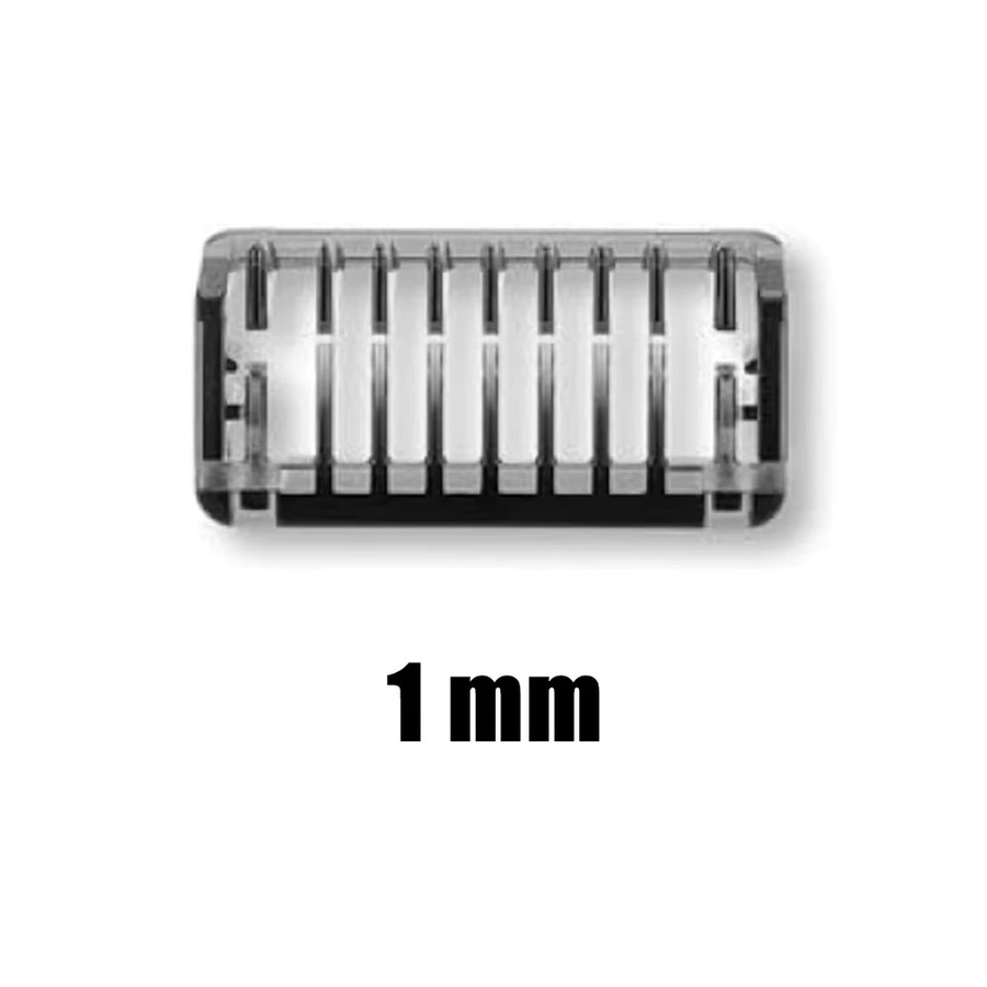 Philips Aufsteckkamm-Trimmer für Rasierkopfteile in Transparent, 1/2/3/5mm für QP210/50 220 2523 2520 - Bild 2