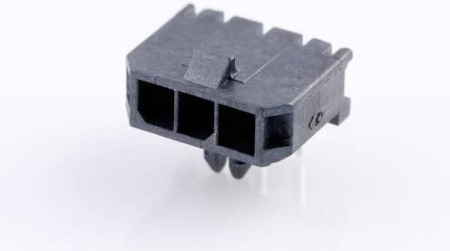 Molex Einbau-Stiftleiste Standard Schwarz mit Goldkontakten Rastermaß: 3 mm - Bild 1