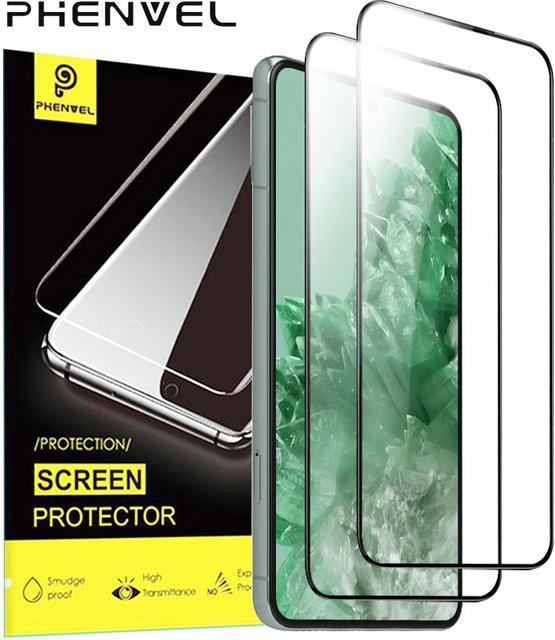 2-teiliges Schutzglas aus gehärtetem Glas für Google Pixel Modelle, transparent - Bild 1