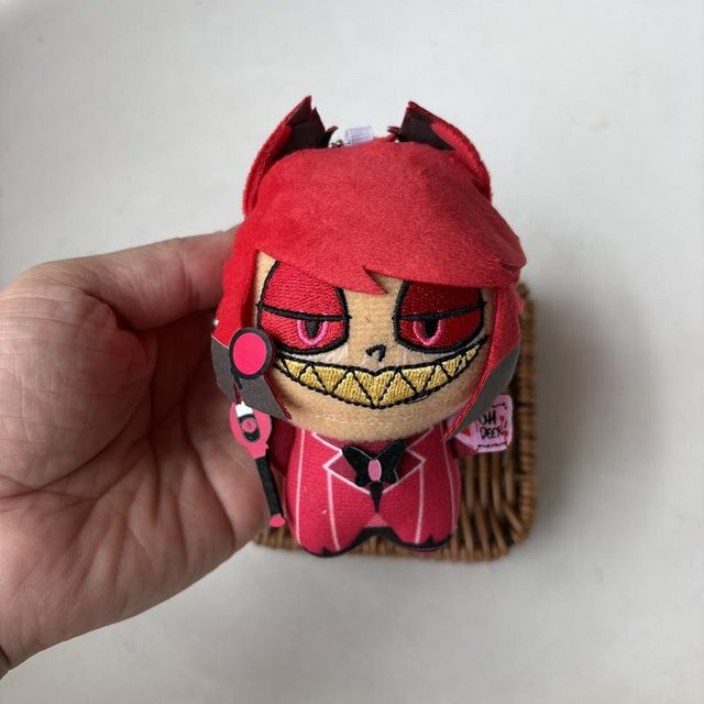 Yiran toy Alastor Hazbin Hotel Plüschtier, Rot, ab 14 Jahren - Bild 1
