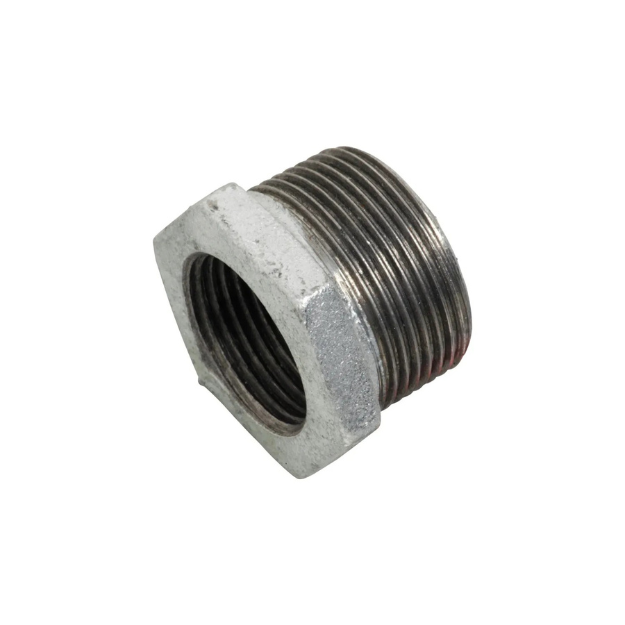 LUX-TOOLS Reduzierstück aus verzinktem Zink in Silber mit IG/AG 30,3 mm x 47,8 mm - Bild 2